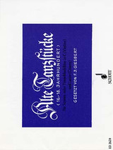 Alte Tanzstucke 16 - 18ME Siecle Flute A Bec et Guitare