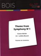 Mahler G. Theme From Symphony N°1 Quatuor de Clarinettes Mahler G. Theme From Symphony N°1 Quatuor de Clarinettes