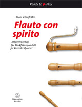 Schonfelder M. Flauto Con Spirito Quatuor Flutes A Bec Schonfelder M. Flauto Con Spirito Quatuor Flutes A Bec