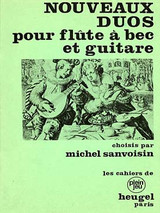 Sanvoisin M. Nouveaux Duos Flute A Bec et Guitare