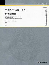 Boismortier J.b. (de) Triosonate G Majeur 2 Alto Recorders OU Violons OU Flutes