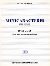 Tournier M. Minicaracteres Guitare