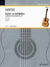 Weiss S.l. Suite  L'infidele Guitare Weiss S.l. Suite  L'infidele Guitare