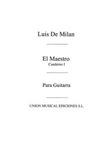 Milan L. EL Maestro Vol 1 Guitare