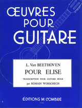 Beethoven L. Pour Elise Guitare Beethoven L. Pour Elise Guitare