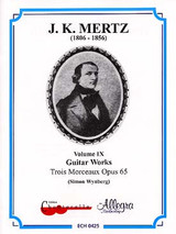 Mertz J.k. Oeuvres Completes Vol 9 Guitare Mertz J.k. Oeuvres Completes Vol 9 Guitare