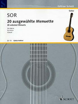Sor F. Selected Menuettes Guitare Sor F. Selected Menuettes Guitare