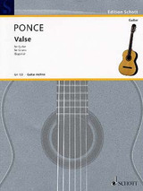 Ponce M.m. Valse Guitare Ponce M.m. Valse Guitare