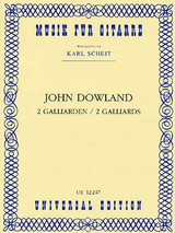 Dowland J. Two Galliards Guitare Dowland J. Two Galliards Guitare