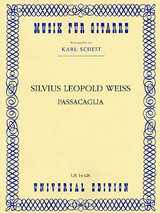 Weiss S.l. Passacaglia Guitare