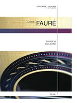 Faure G. Pavane Sicilienne Guitares Faure G. Pavane Sicilienne Guitares