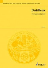 Dutilleux H. Correspondances Conducteur Dutilleux H. Correspondances Conducteur