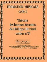 Durand P. Theorie Les Bonnes Recettes Cahier N°3 Durand P. Theorie Les Bonnes Recettes Cahier N°3