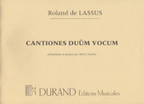 de Lassus R. Cantiones Duum Vocum de Lassus R. Cantiones Duum Vocum