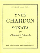 Chardon Y. Sonata OP 21 Trompette et Violoncelle