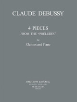 Debussy C. Vier Stuecke Clarinette Debussy C. Vier Stuecke Clarinette