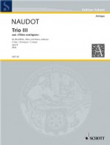Naudot J.j. Trio Iii OP 8 Flute A Bec, Hautbois et Basse Continue Naudot J.j. Trio Iii OP 8 Flute A Bec, Hautbois et Basse Continue