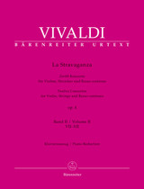 Vivaldi A. la Stravaganza OP 4 Vol 2 Violons