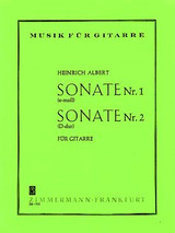 Albert H. Sonate N°1 Sonate N°2 Guitare Albert H. Sonate N°1 Sonate N°2 Guitare
