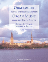 Organ Music From The Baltic States Vol 1 Lettonie Orgue