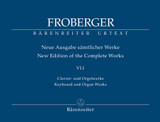 Froberger  J.j. New Edition OF The Complete Works Vol V.6.1 Piano /orgue