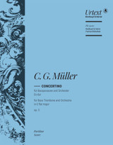 Muller C.g. Concertino Trombone Sib Avec Orchestre Conducteur Muller C.g. Concertino Trombone Sib Avec Orchestre Conducteur
