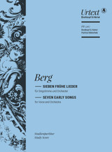 Berg A. Seven Early Songs Voix et Orhestre Conducteur Berg A. Seven Early Songs Voix et Orhestre Conducteur