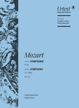 Mozart W.a. Symphonie KV 112 Partition de Poche