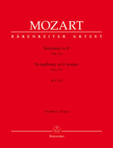 Mozart W.a. Symphonie KV 112 Partition de Poche-1 Mozart W.a. Symphonie KV 112 Partition de Poche-1