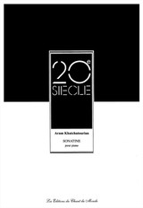 Khatchaturian A. Sonatine Piano Khatchaturian A. Sonatine Piano