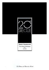Chostakovitch D. Danses Fantastiques Piano