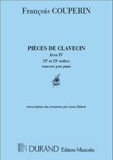 Couperin F. Pieces de Clavecin Livre IV-2 Clavecin Couperin F. Pieces de Clavecin Livre IV-2 Clavecin