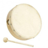 Tambourin Peau Naturelle 15 CM Sans Cymbalettes Tambourin Peau Naturelle 15 CM Sans Cymbalettes
