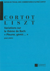 Liszt F. Variations Sur UN Theme de Bach Piano Liszt F. Variations Sur UN Theme de Bach Piano