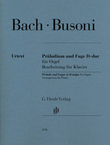 Bach / Busoni Prelude And Fuge IN D Major Orgue