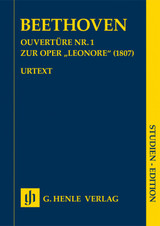 Beethoven L.v. Leonore Ouverture N° 1 Conducteur Beethoven L.v. Leonore Ouverture N° 1 Conducteur