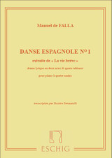 de Falla M. Vie Breve: Danse Espagnole N°1 Piano 4 Mains de Falla M. Vie Breve: Danse Espagnole N°1 Piano 4 Mains