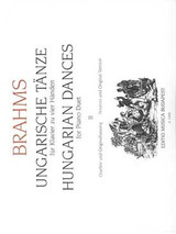 Brahms J. Danses Hongroises Vol 2 Piano 4 Mains Brahms J. Danses Hongroises Vol 2 Piano 4 Mains