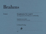 Brahms J. Symphonies N°1 et 2 Piano 4 Mains Brahms J. Symphonies N°1 et 2 Piano 4 Mains