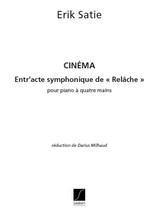 Satie E. Cinema Piano 4 Mains