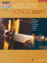 Acoustic Songs Deluxe Guitar PLAY-ALONG Vol 3 Acoustic Songs Deluxe Guitar PLAY-ALONG Vol 3