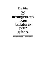 SIDHA-SCHETTI E. Arrangements Avec Tablatures Guitare