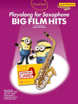 Guest Spot Big Film Hits Playalong Saxo Alto