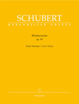 Schubert F. Winterreise OP 89 Voix Basse