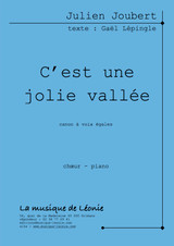 Joubert J. C'est Une Jolie Vallee Chant Joubert J. C'est Une Jolie Vallee Chant