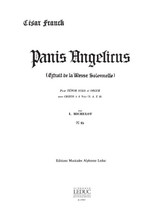 Franck C. Panis Angelicus Voix Tenor Et Choeur Franck C. Panis Angelicus Voix Tenor Et Choeur