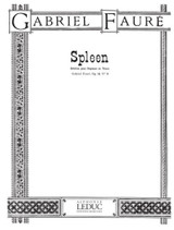 Faure G. Spleen OP 51 N°3 Chant Piano