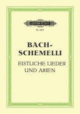 Bach J.s. Schemelli Geistliche Lieder Und Arien