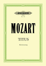 Mozart W.a. la Clemenza DI Tito Voix Piano