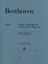 Beethoven L.v. Sonate OP 69 Violoncelle